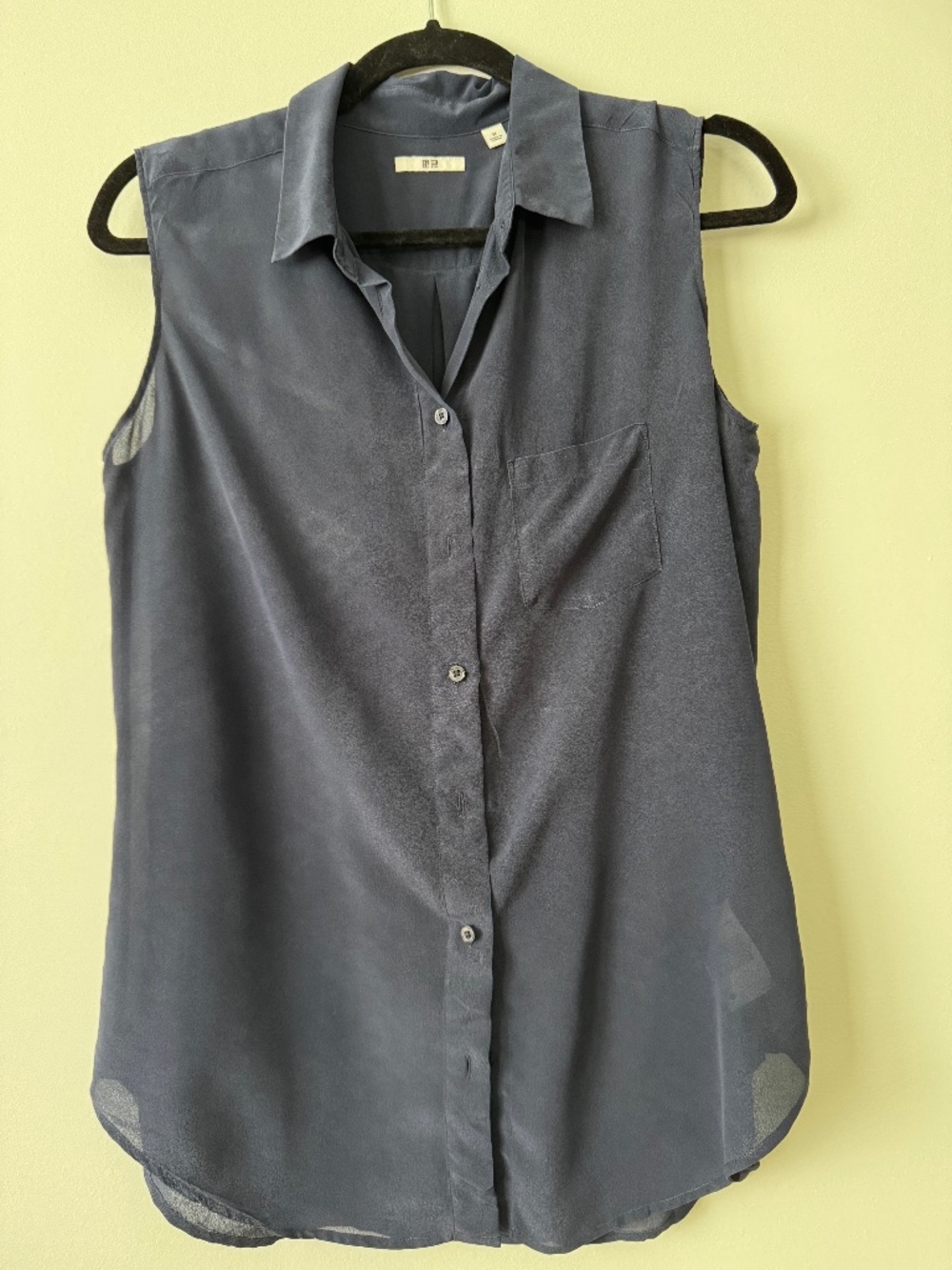 Uniqlo Sleeveless Silk Blouse